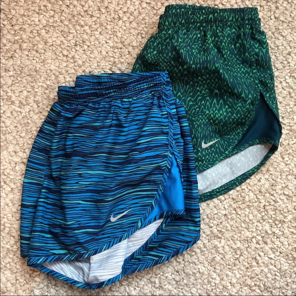 2 Nike running shorts